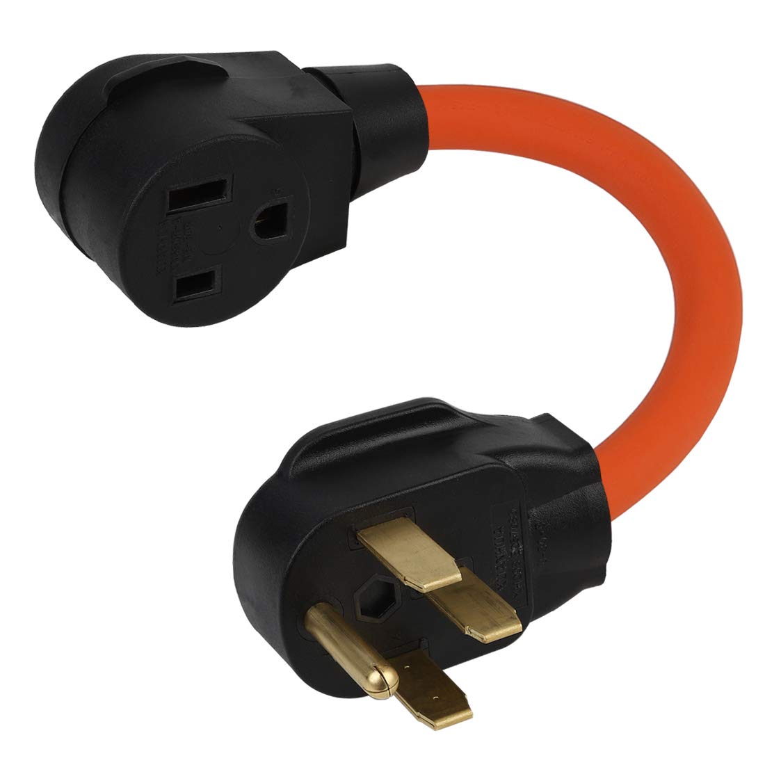 Amazon.co.jp: 50cm Nema 14-50P から 6-50R 高耐久 AWG8 STW 50 Amp